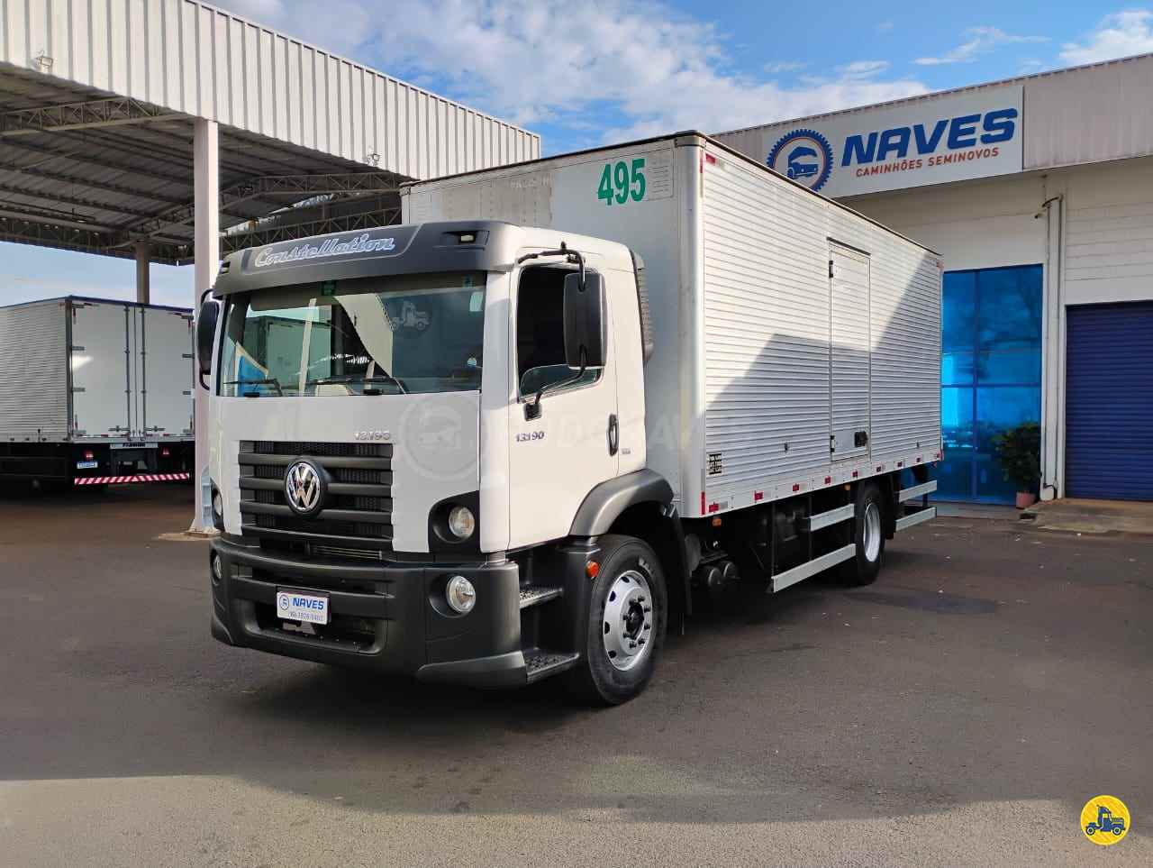 CAMINHAO VOLKSWAGEN VW 13190 Baú Furgão Toco 4x2 Rodonaves Seminovos RIBEIRAO PRETO SÃO PAULO SP